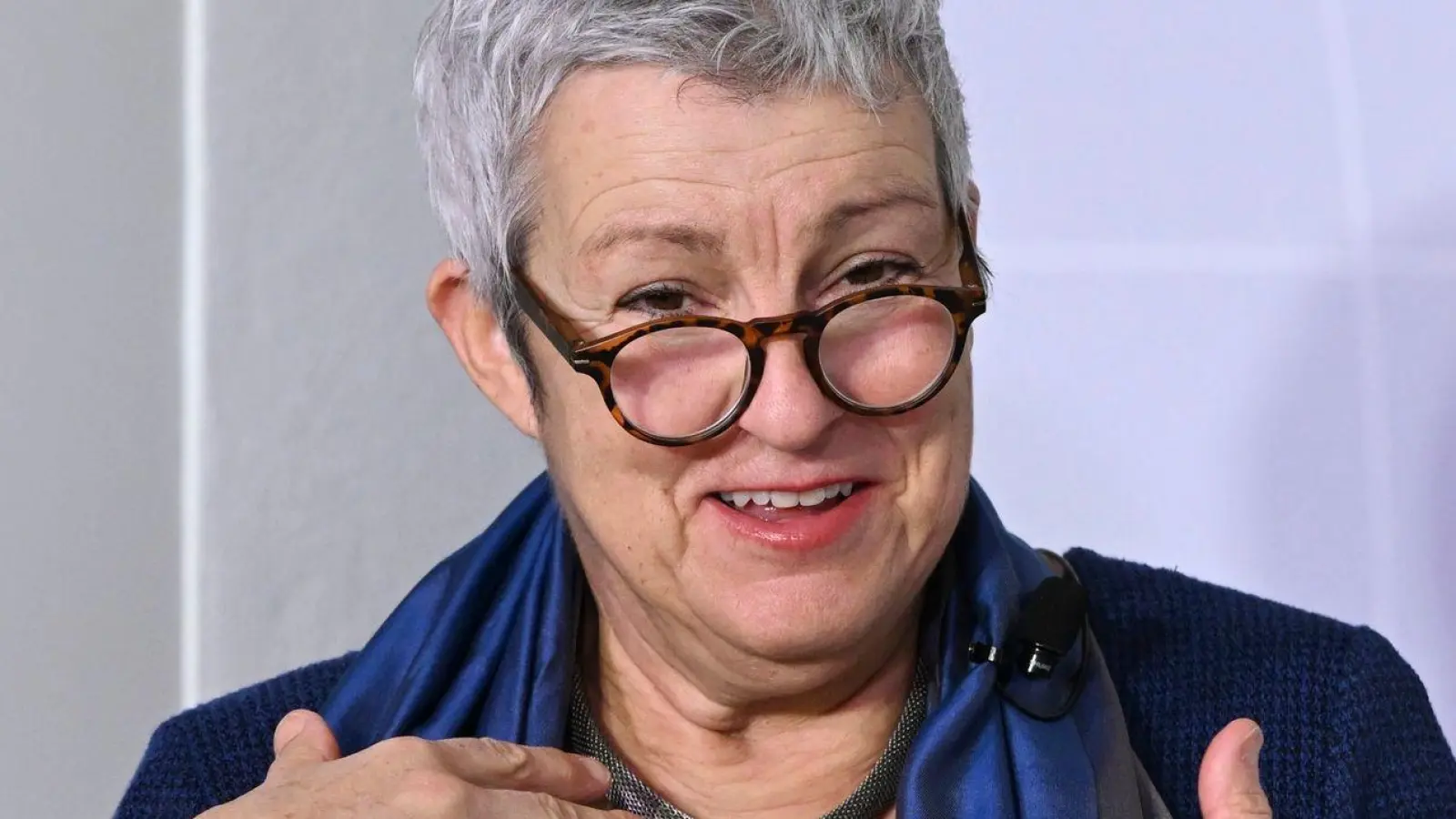 Carola Lentz, Präsidentin des Goethe-Instituts, spricht bei der Jahres-Pressekonferenz vom Goethe-Institut. (Foto: Jens Kalaene/dpa/Archivbild)