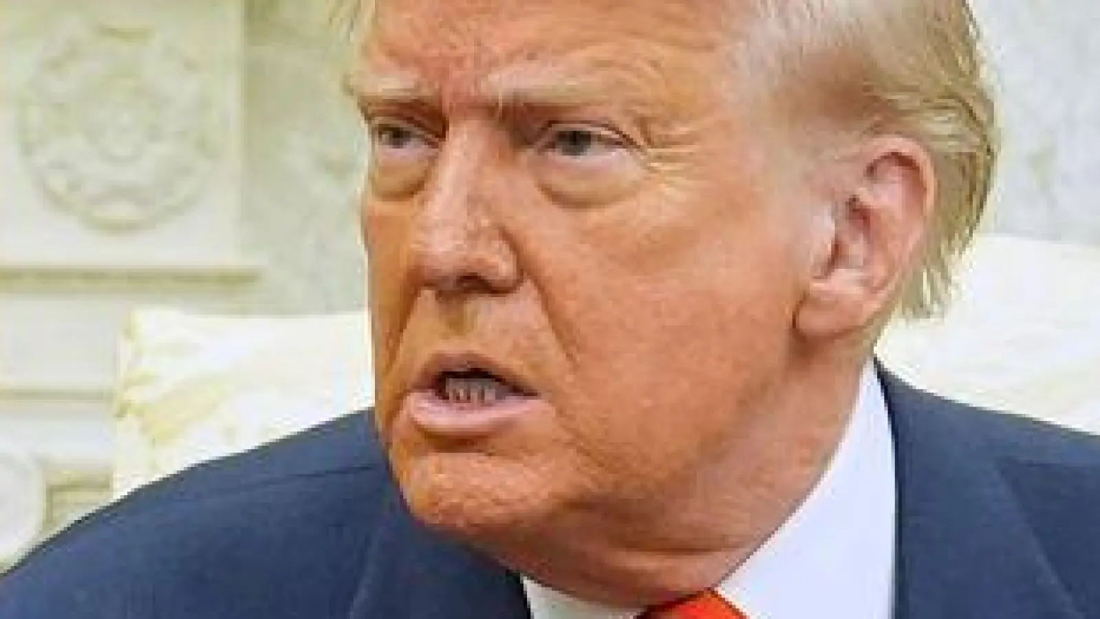 Carney und Trump im Weißen Haus.  (Foto: Evan Vucci/AP/dpa)