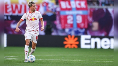 Kevin Kampl hat laut Trainer Marco Rose keine schwere Verletzung erlitten. (Foto: Jan Woitas/dpa)