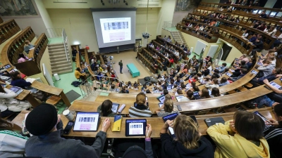 An deutschen Universitäten sind viele ausländische Studierende eingeschrieben. (Foto: Jan Woitas/dpa)