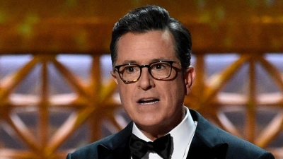 Colbert, dessen Show 2026 abgesetzt wird, gilt als Kritiker Trumps. (Archivbild) (Foto: Chris Pizzello/AP/dpa)