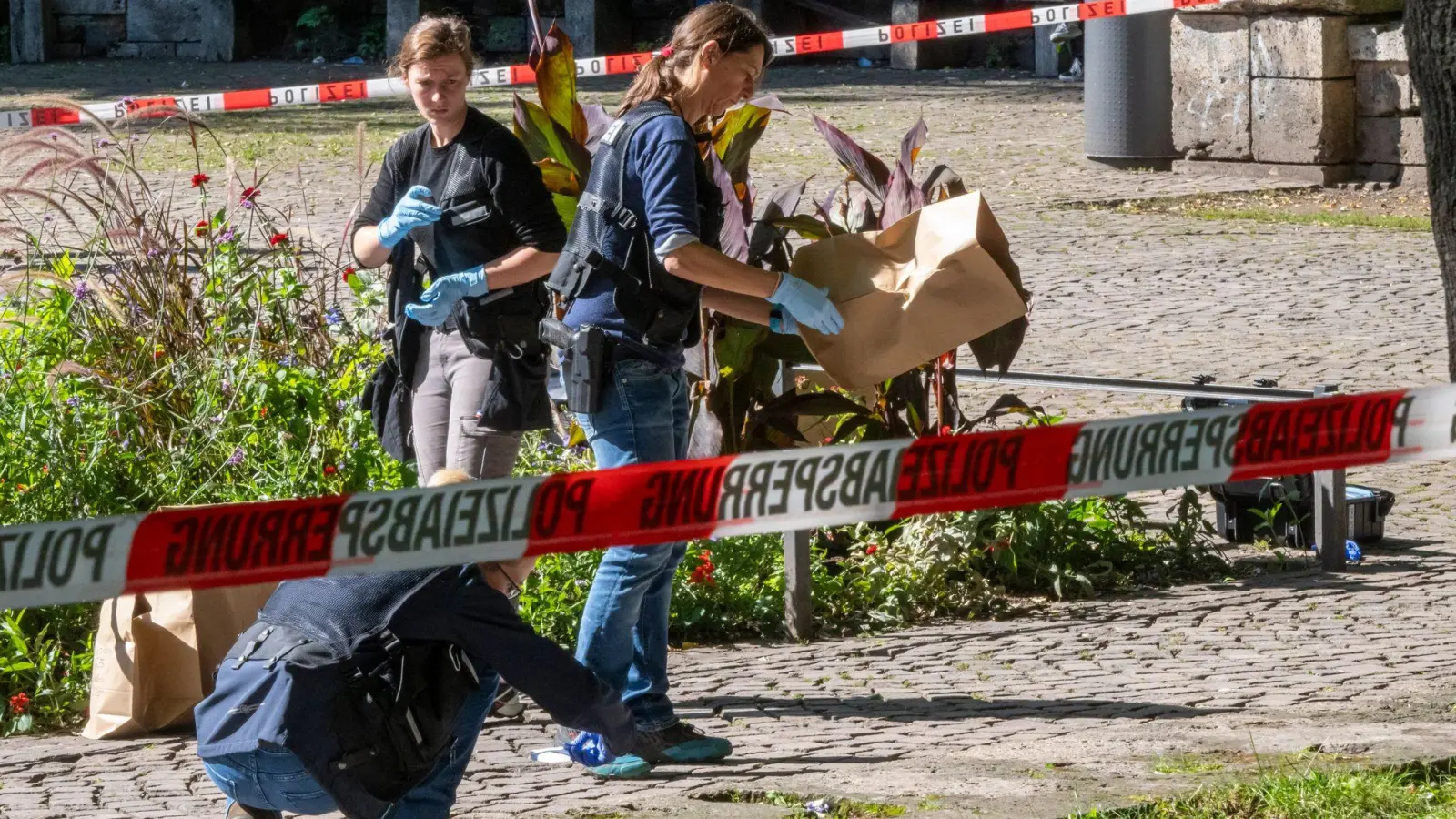 Ein Mord im Alten Botanischen Garten in München beschäftigt das Münchner Landgericht. (Archivbild) (Foto: Peter Kneffel/dpa)